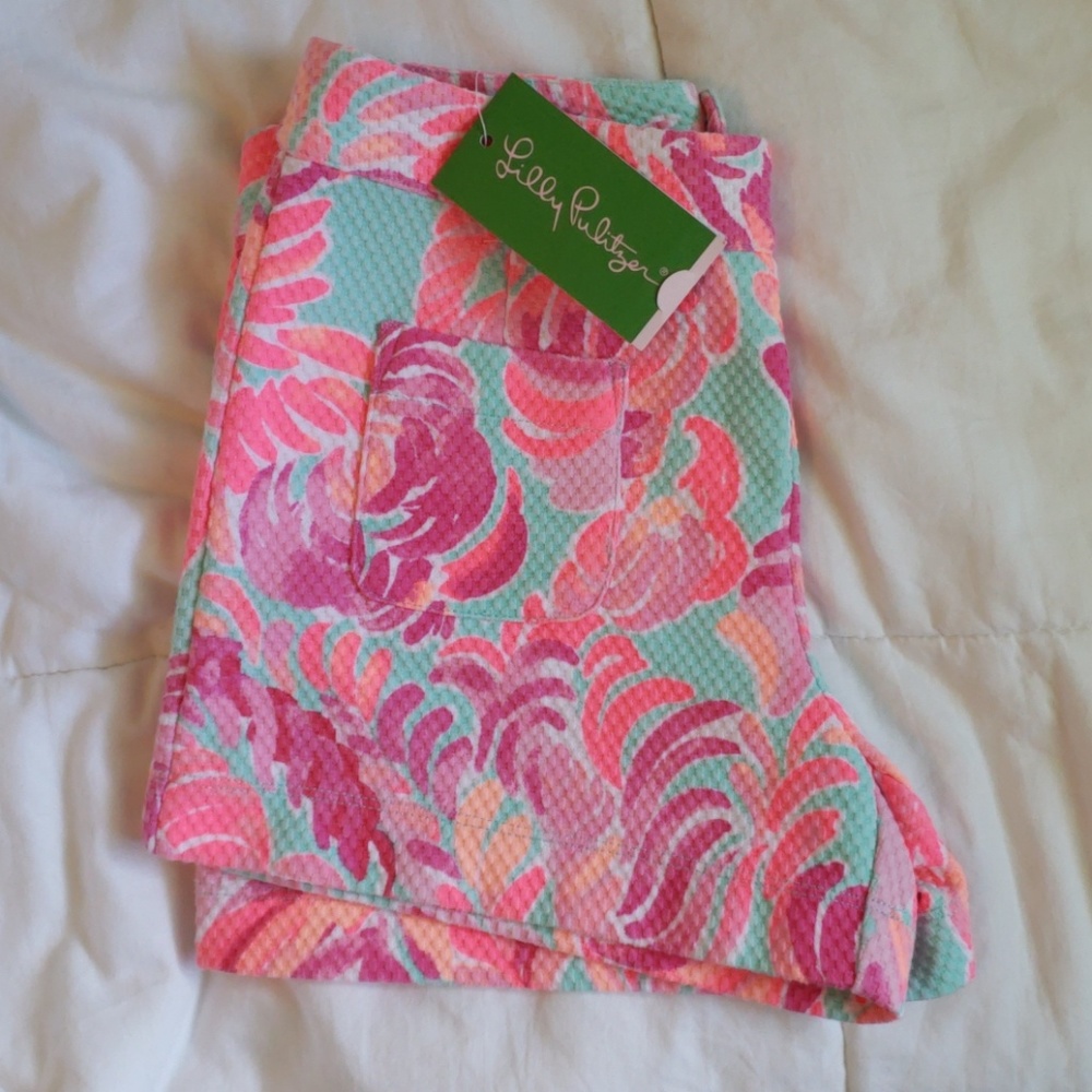 Lilly Pulitzer Alycia Short, Love Birds SZ 00